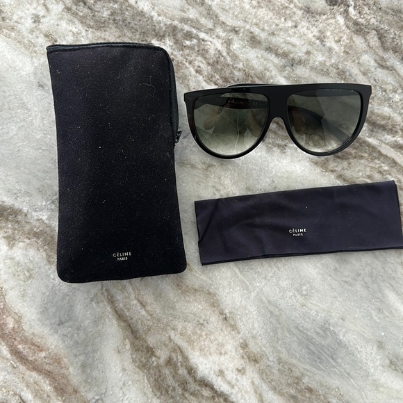 CELINE - Aviator Sunglasses - Black - Picture 3 of 5